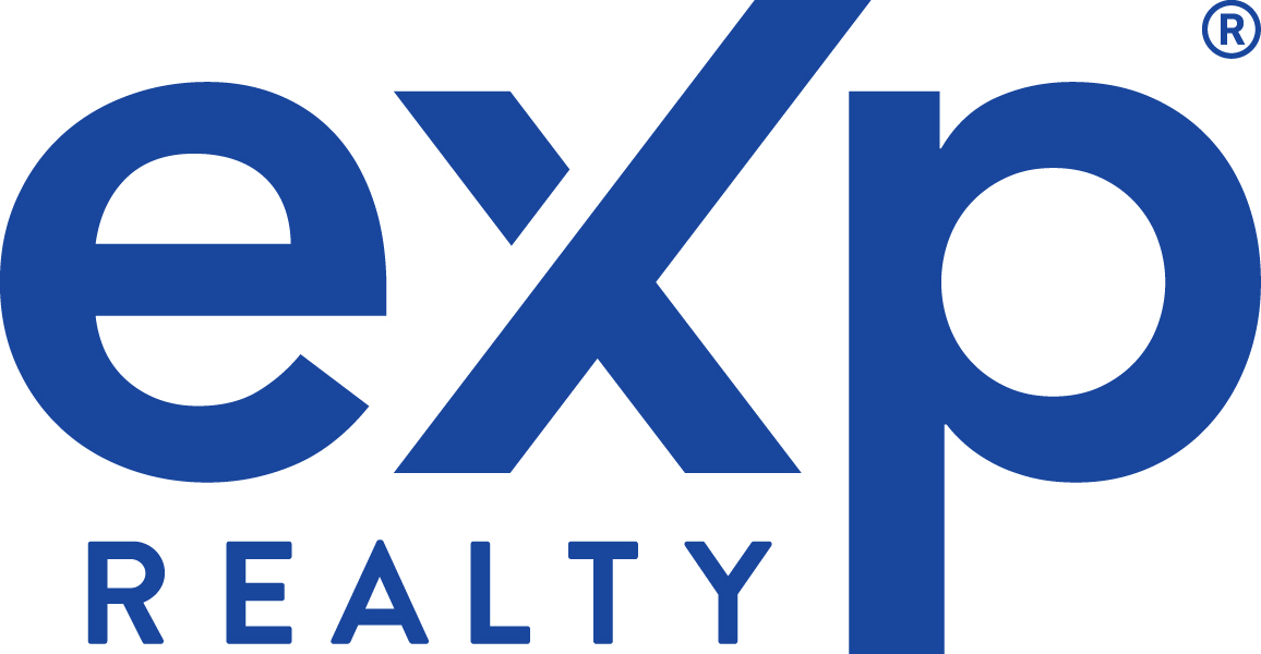 eXp Realty logo blue font